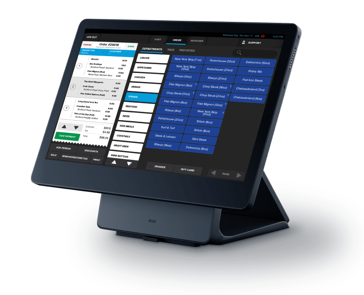SkyTab POS Screen